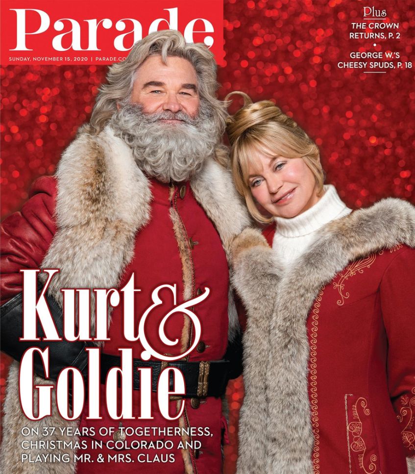 PARADE (USA) magazine side cover 15 November 2020