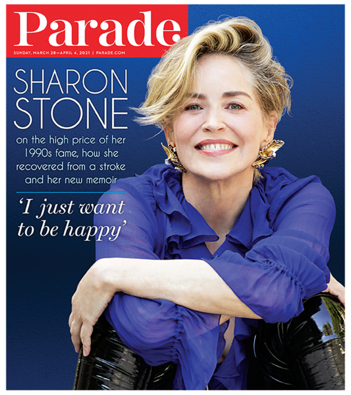 PARADE (USA) magazine side cover 28 March 2021