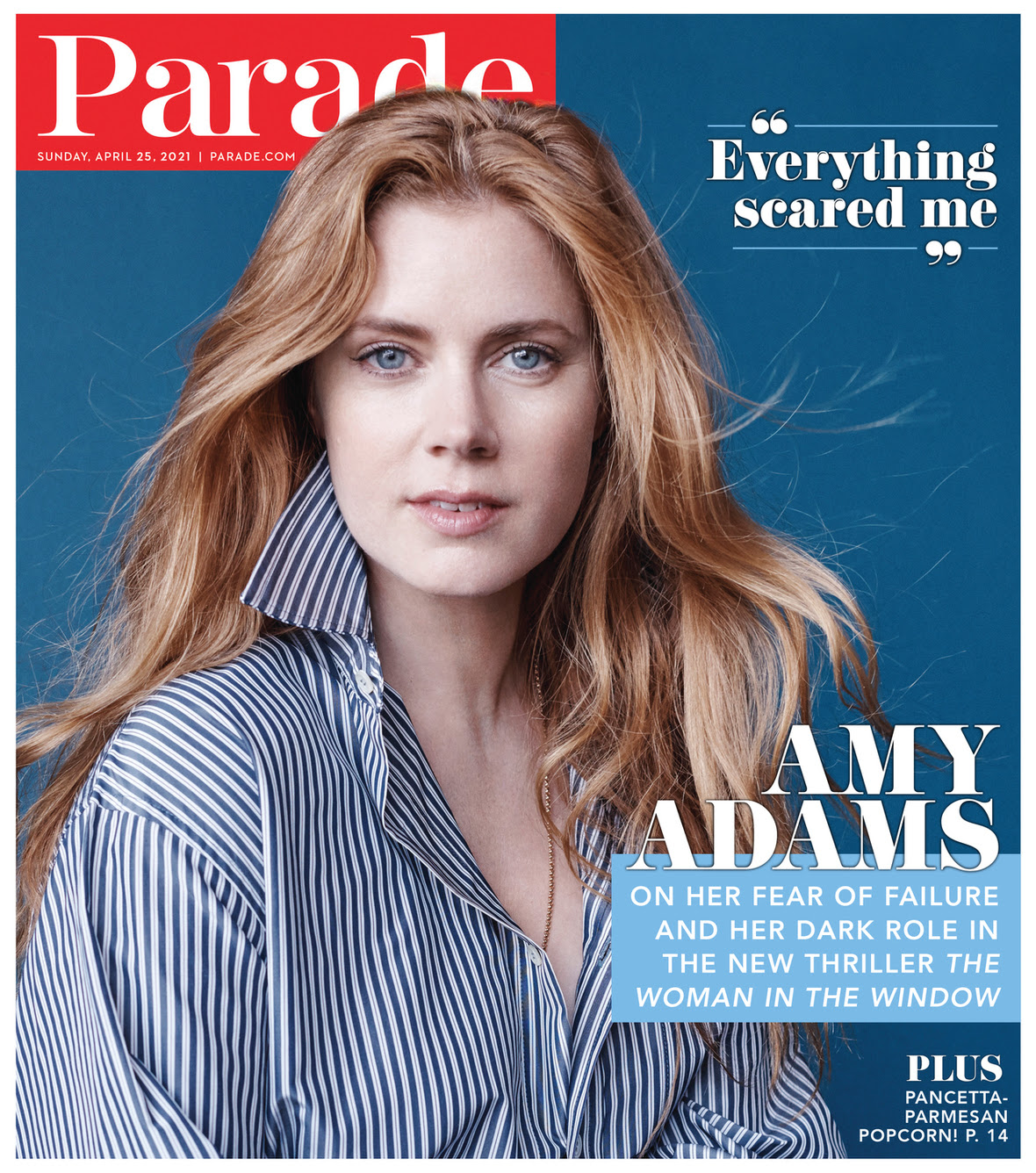PARADE (USA) magazine side cover 25 April 2021