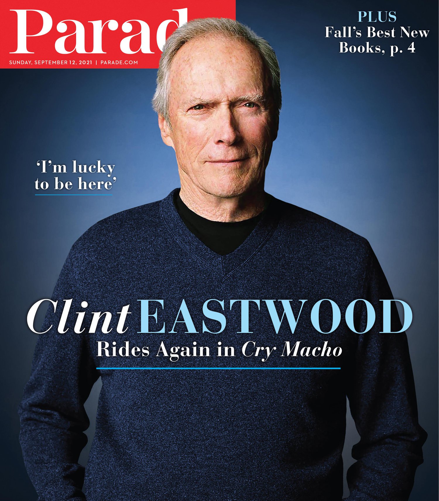 PARADE (USA) magazine side cover 12 September 2021