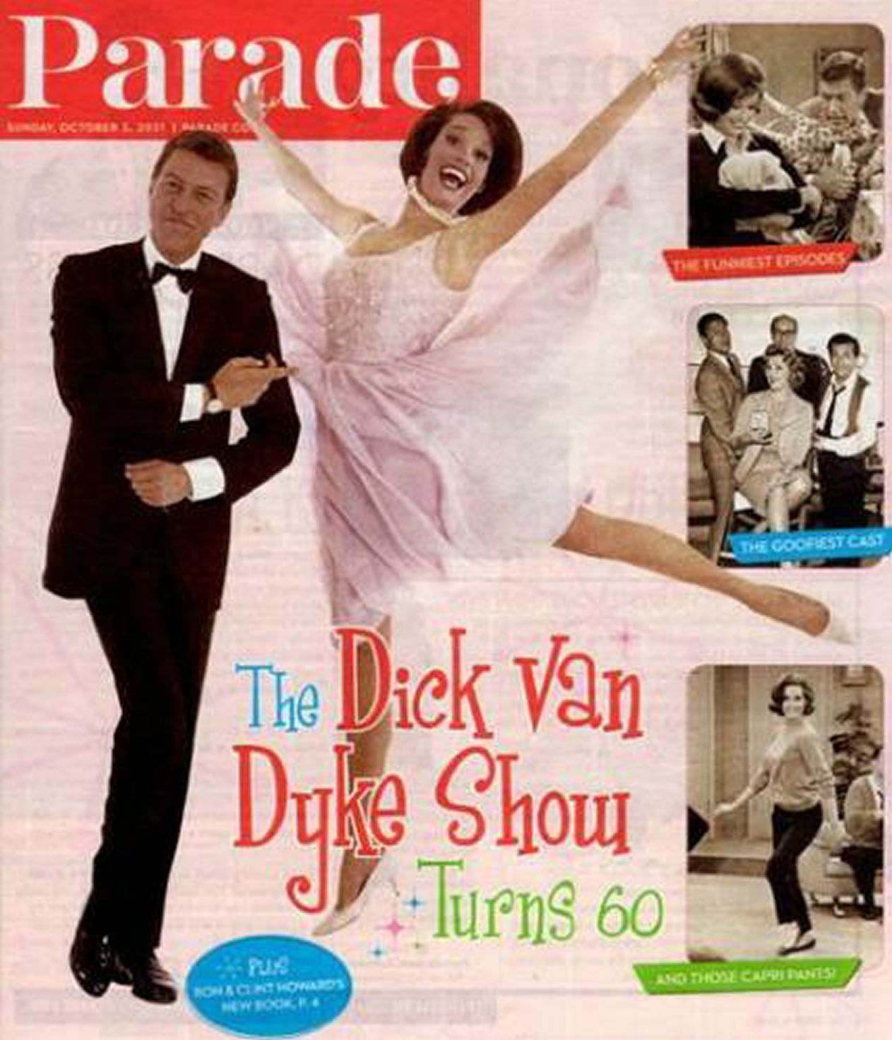 PARADE (USA) magazine side cover 3 October 2021
