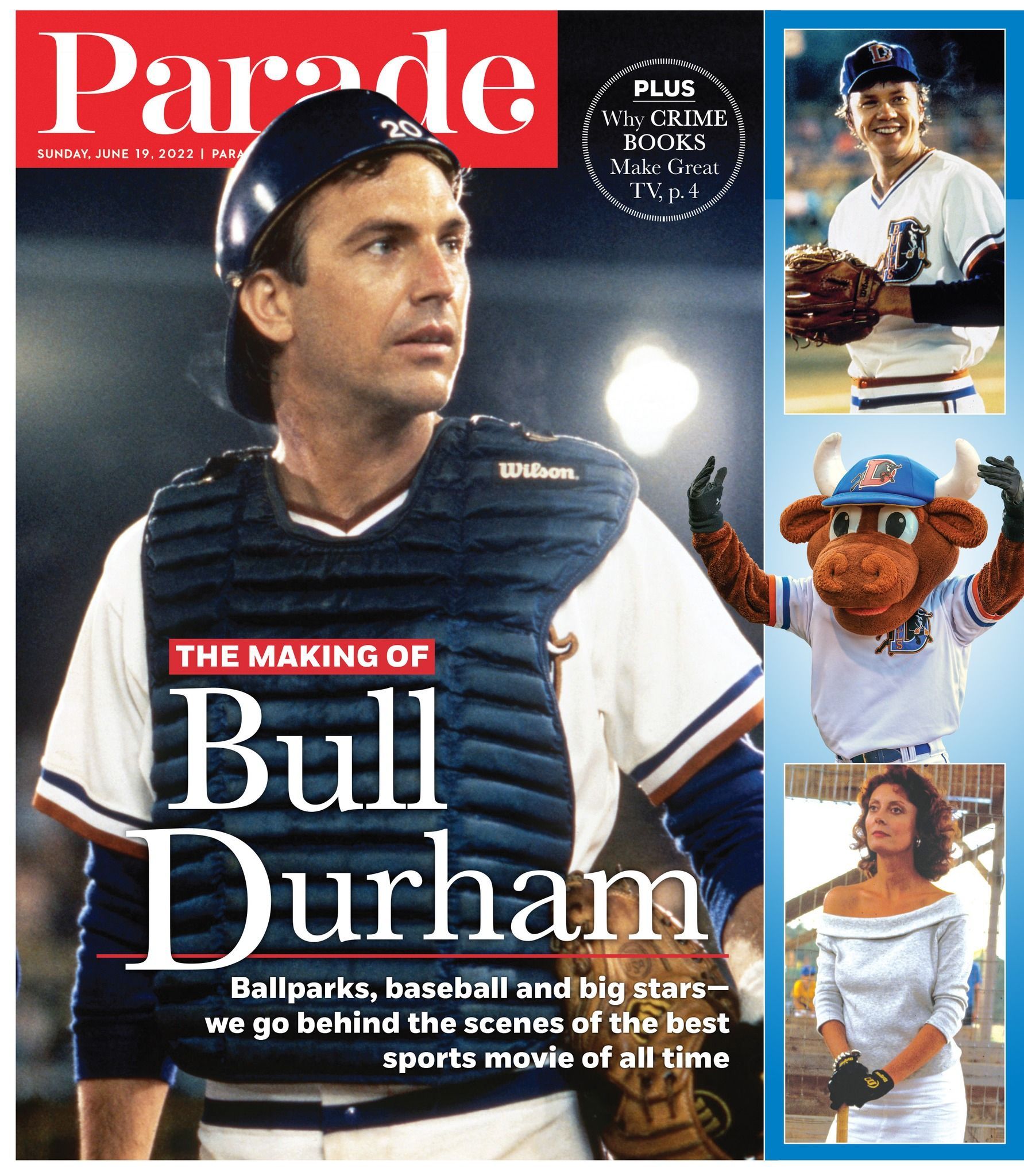 PARADE (USA) magazine side cover 19 June 2022
