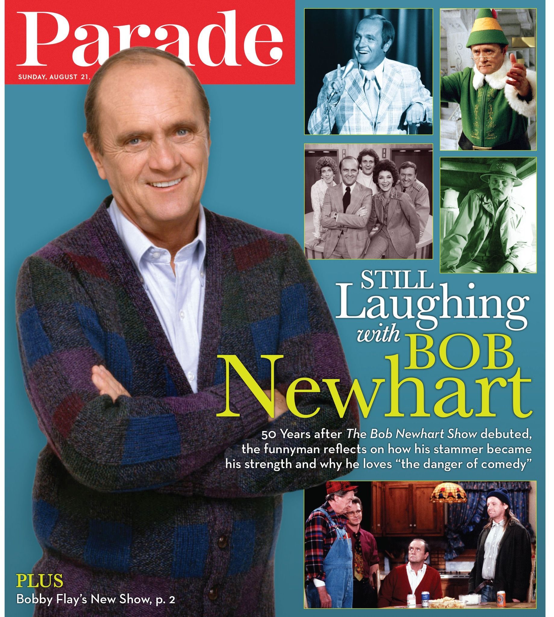 PARADE (USA) magazine side cover 31 August 2022