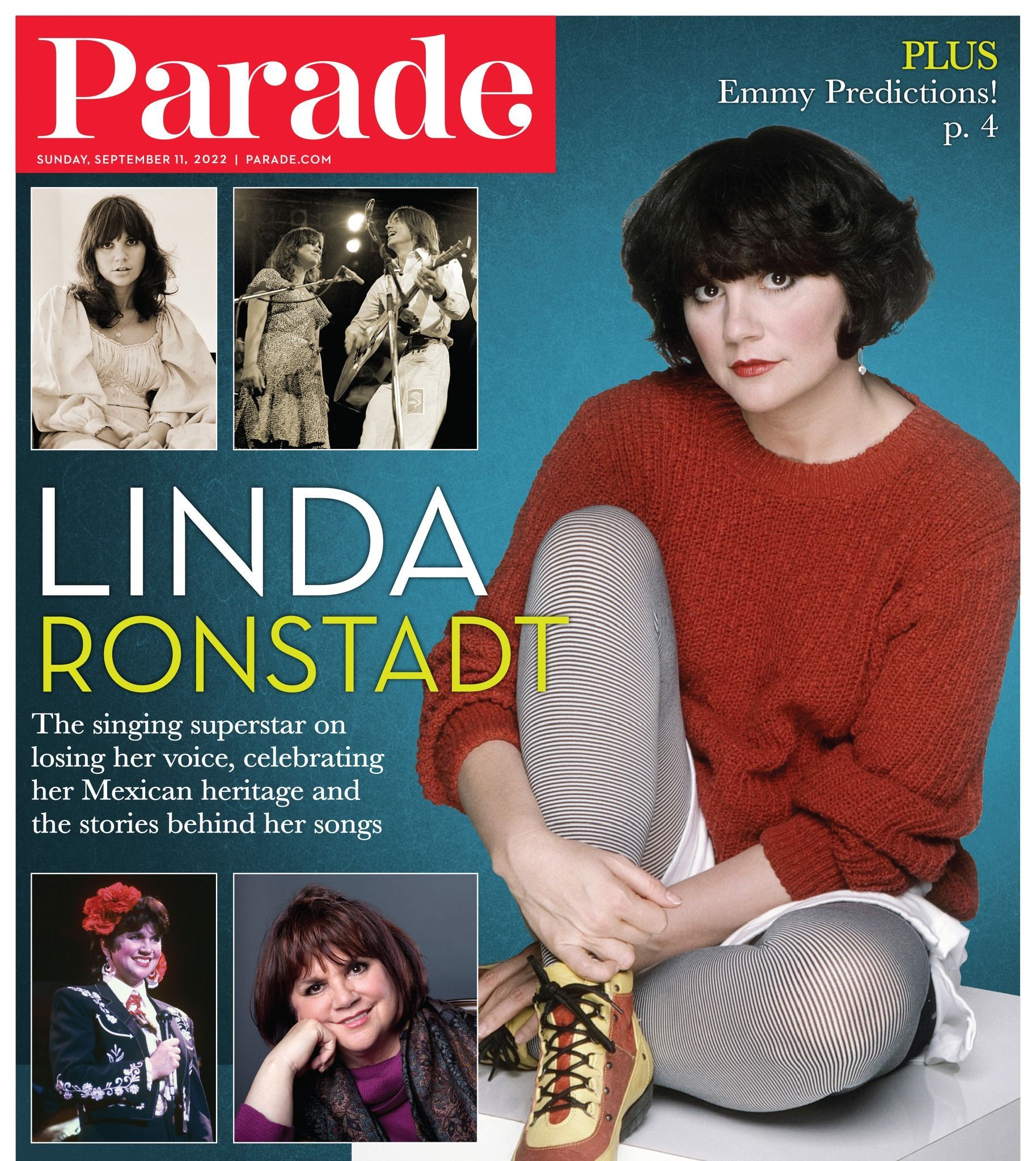 PARADE (USA) magazine side cover 11 September 2022