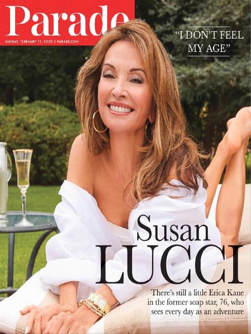 PARADE (USA) magazine side cover 12 February 2023