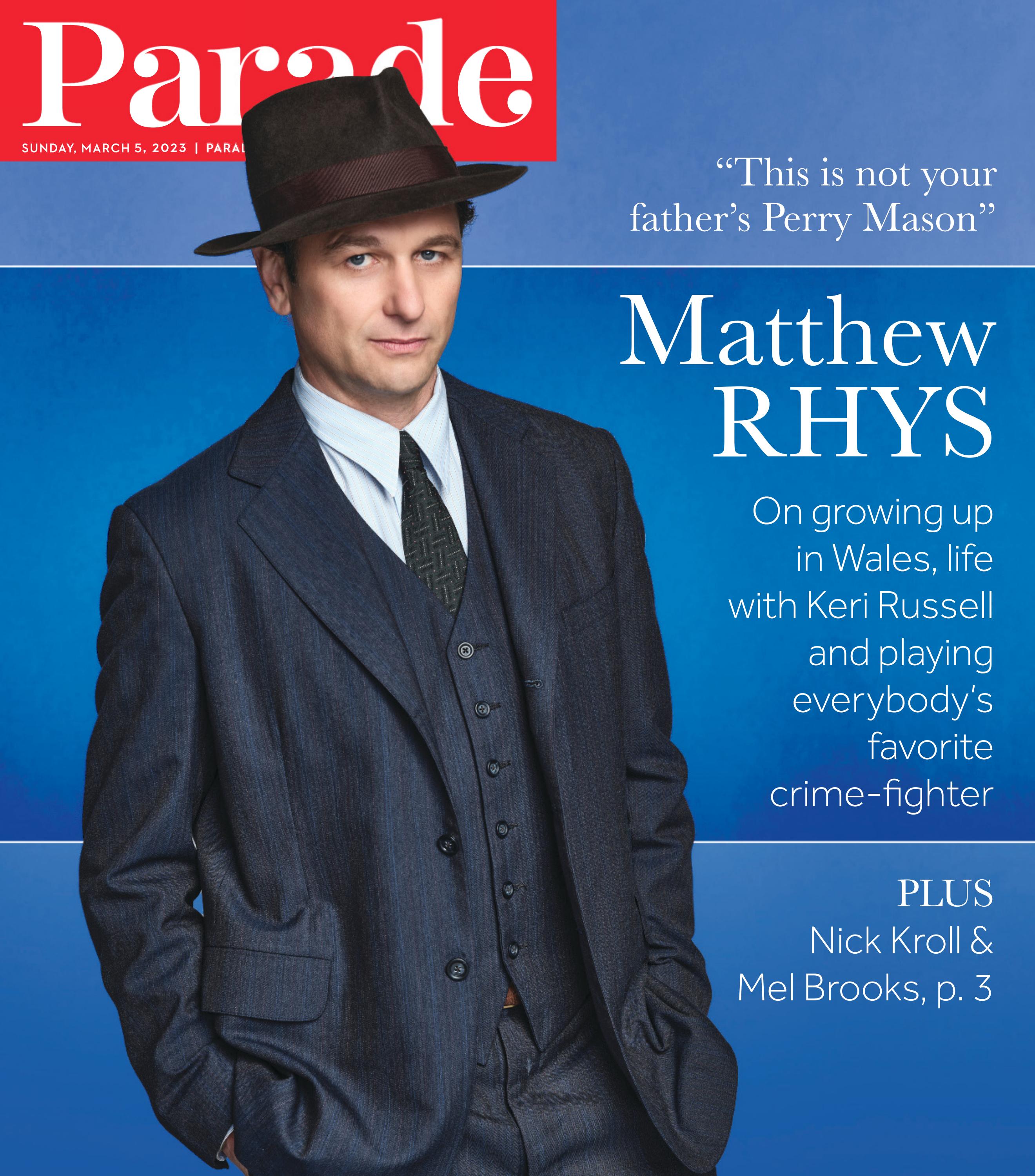 PARADE (USA) magazine side cover 5 March 2023