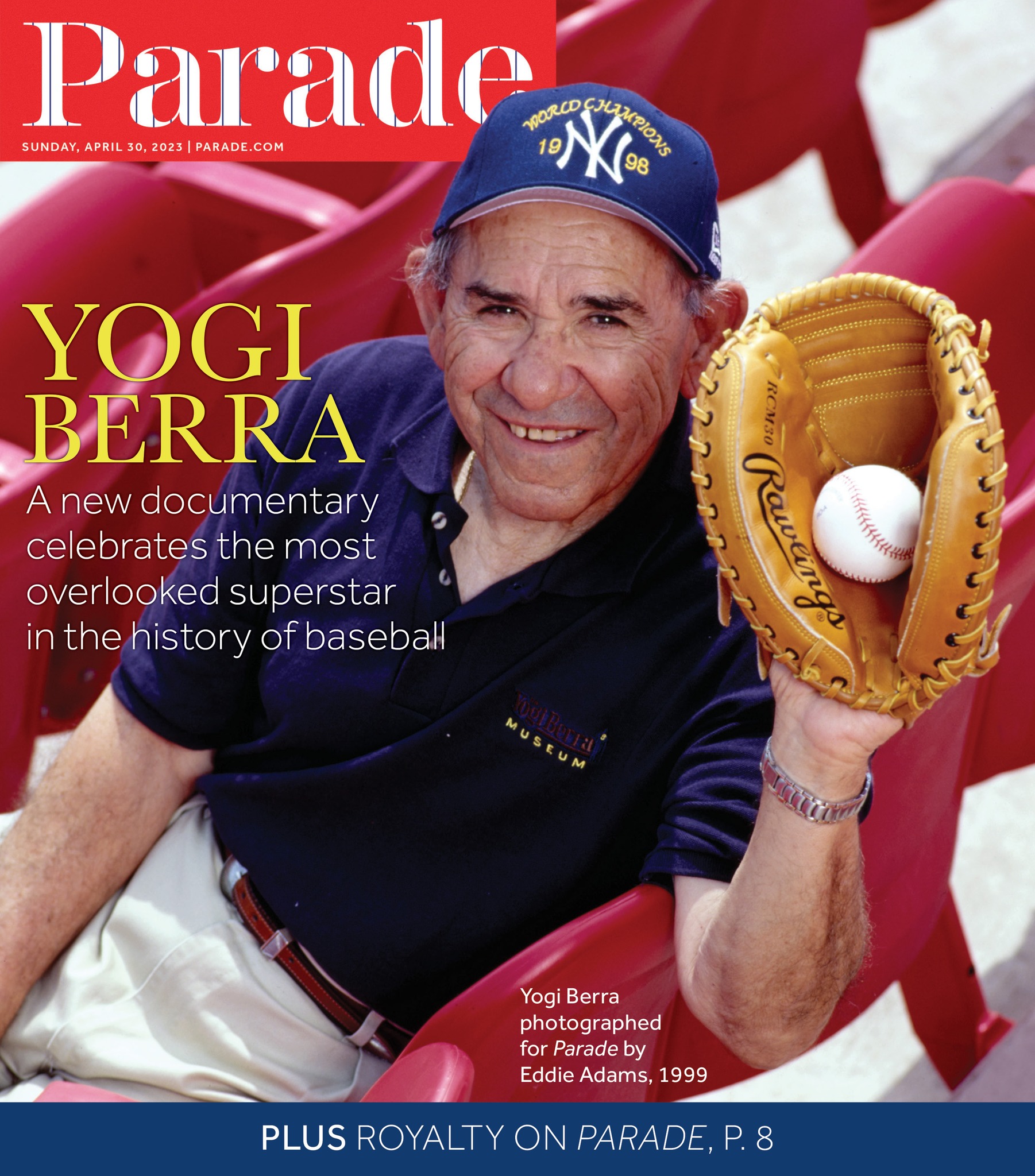 PARADE (USA) magazine side cover 30 April 2023