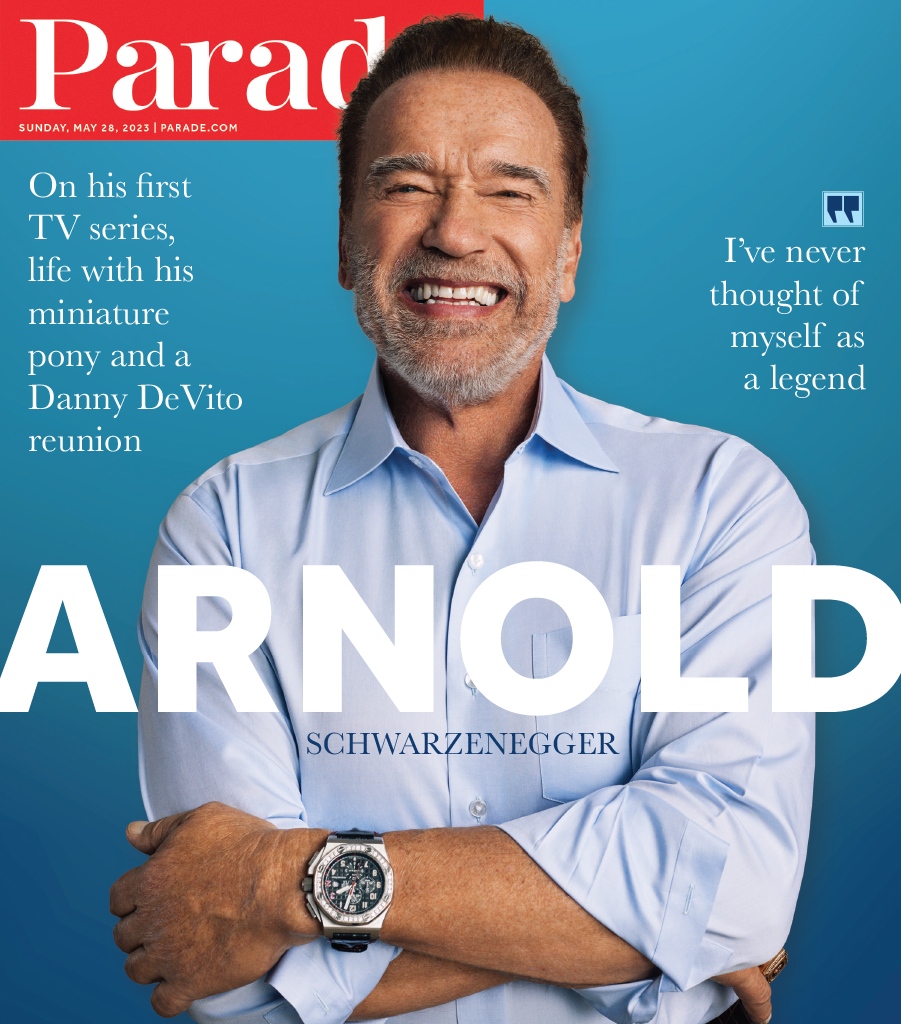 PARADE (USA) magazine side cover 28 May 2023