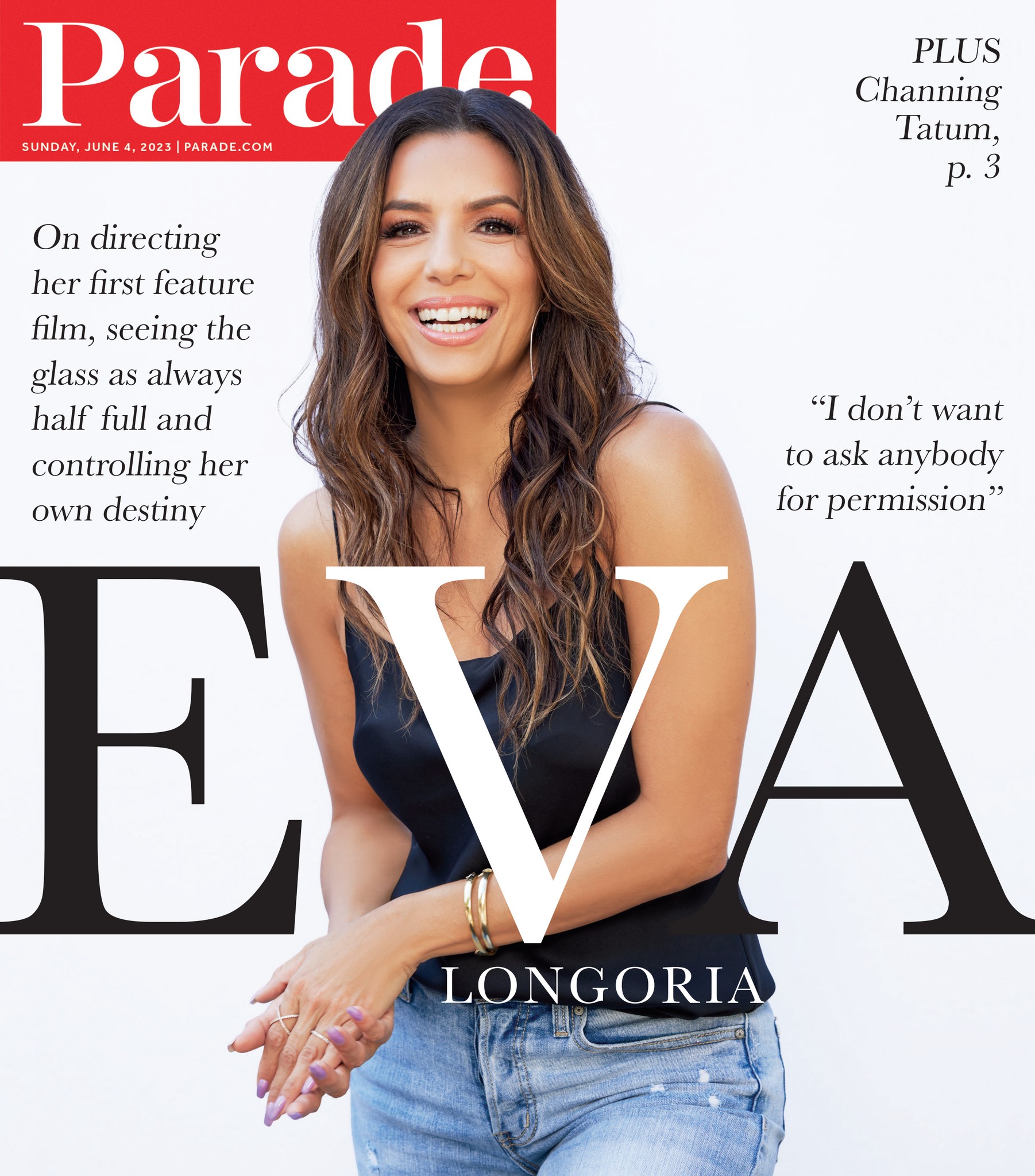 PARADE (USA) magazine side cover 4 June 2023