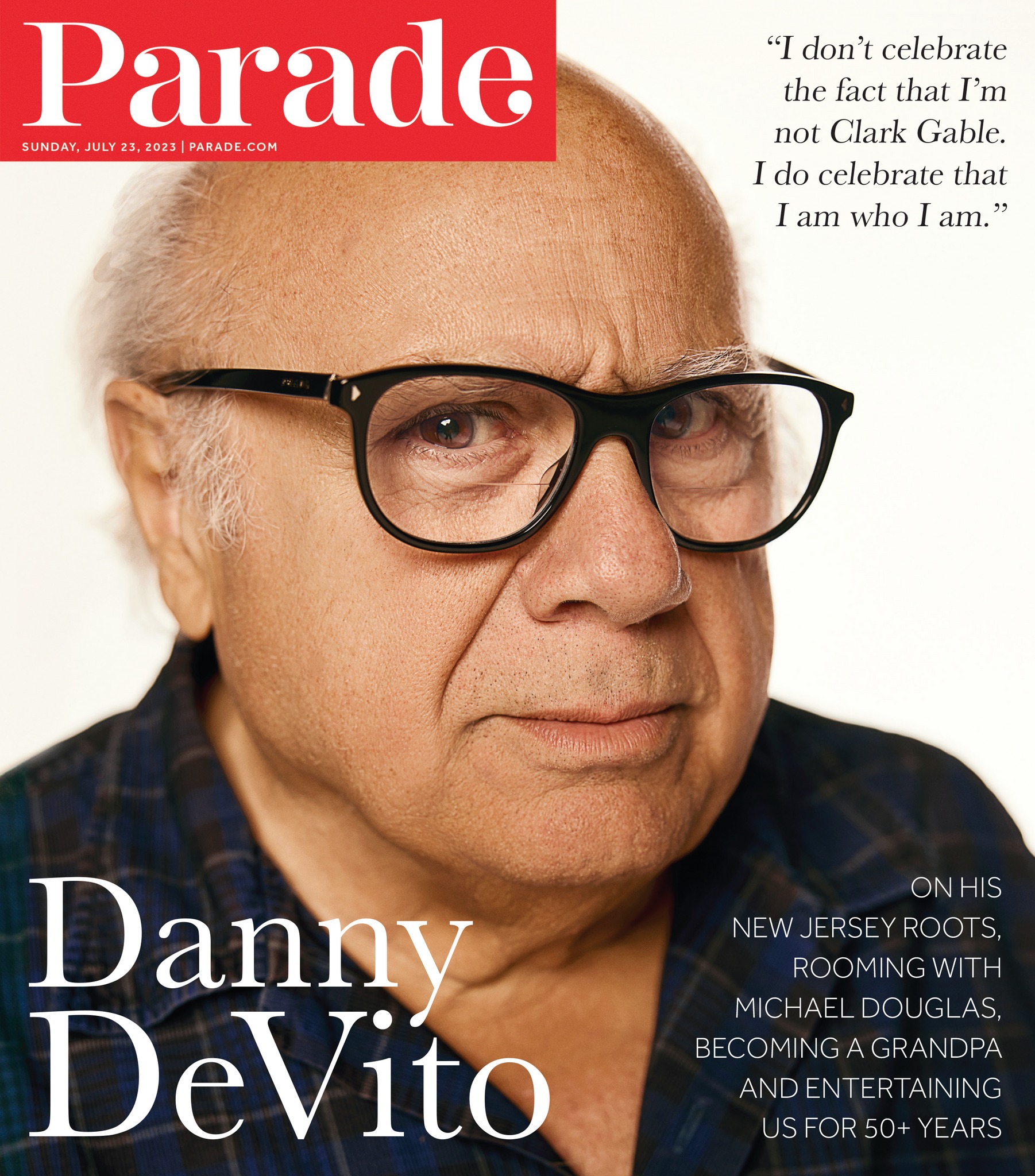 PARADE (USA) magazine side cover 23 July 2023