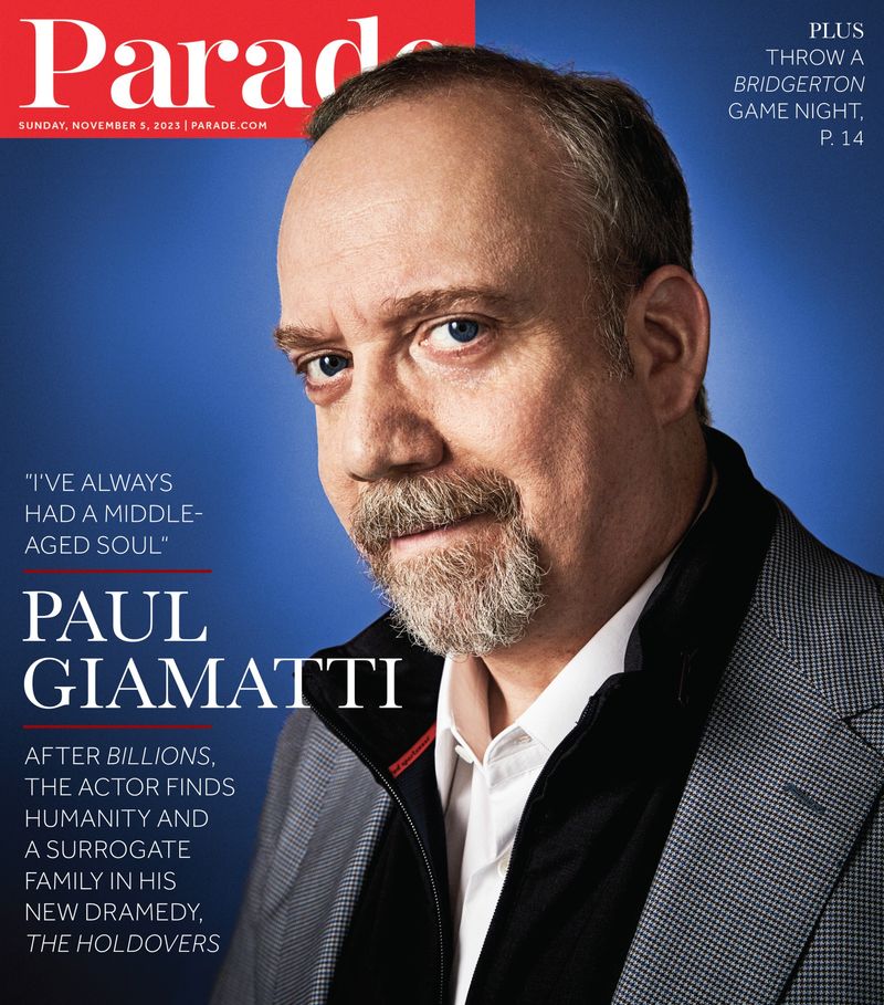 PARADE (USA) magazine side cover 5 November 2023