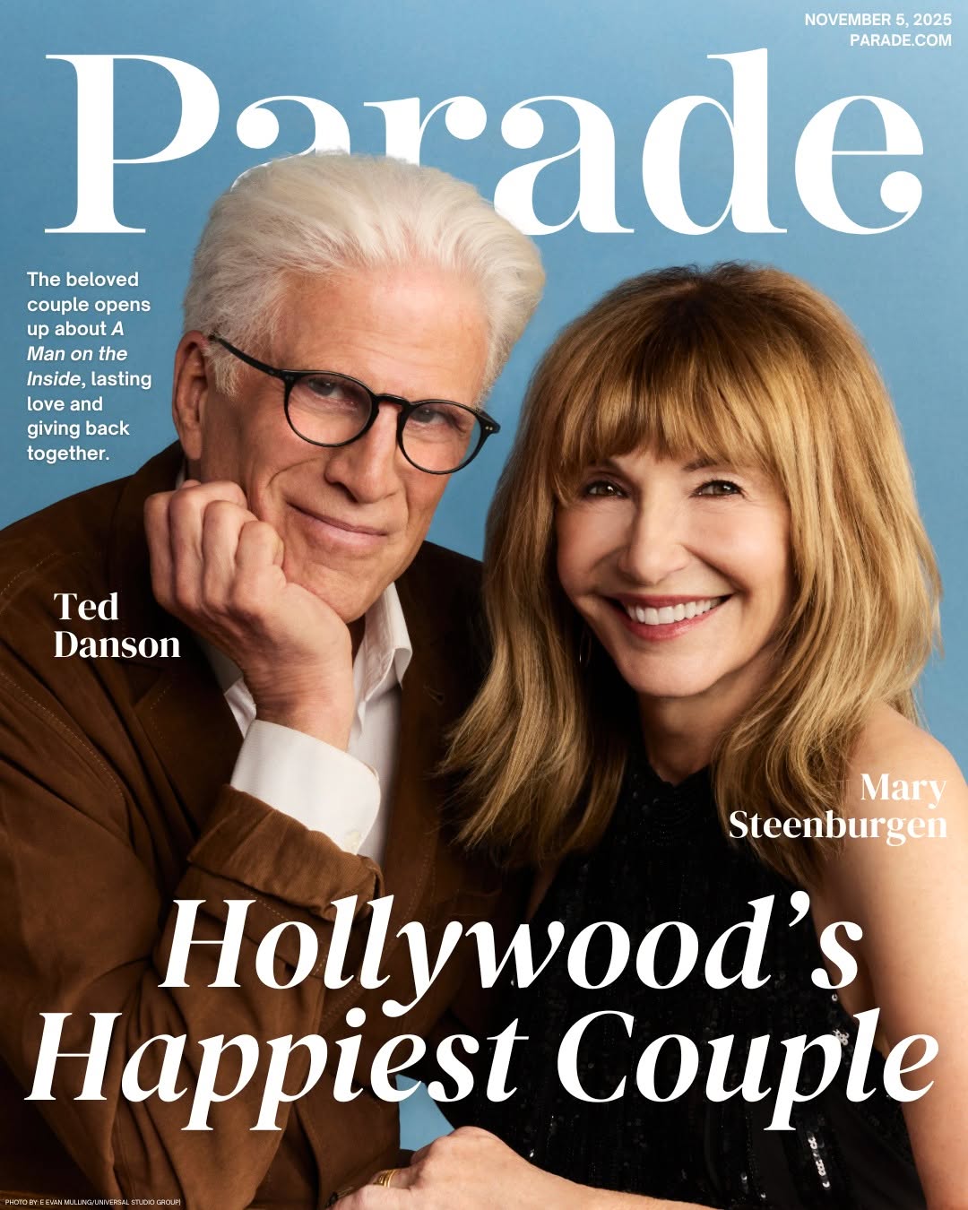 PARADE (USA) magazine side cover 5 November 2025