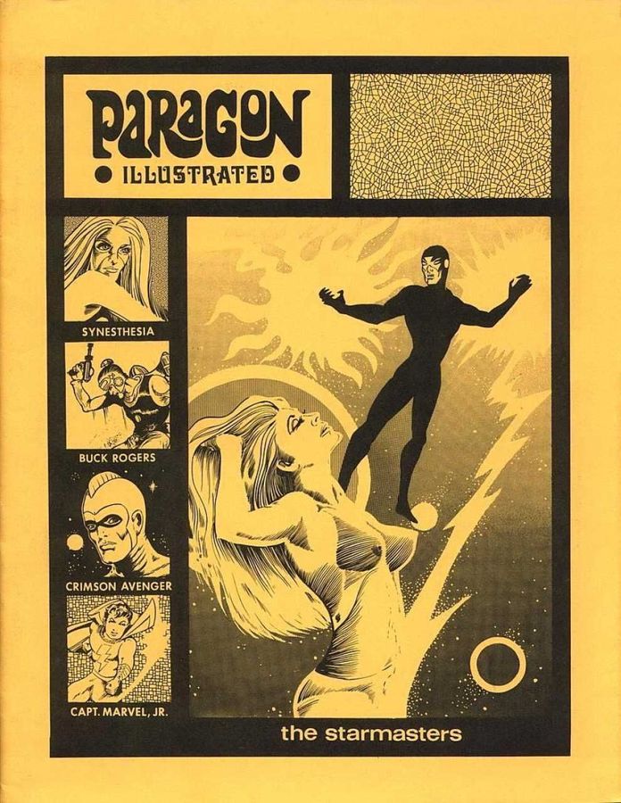 PARAGON ILLUSTRATED magazine side cover Issue 2  1970