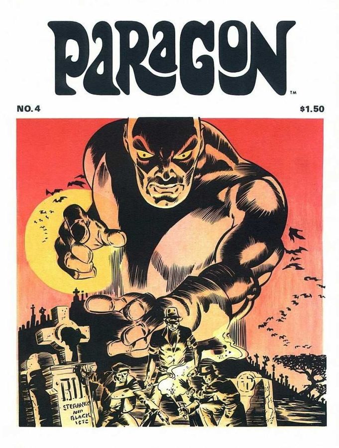PARAGON ILLUSTRATED magazine side cover Issue 4 Spring 1972