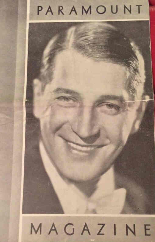 PARAMOUNT MAGAZINE (1930s) magazine side cover Issue 2 4 November 1932