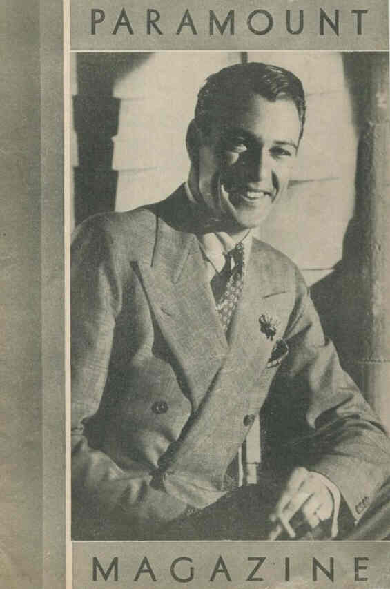 PARAMOUNT MAGAZINE (1930s) magazine side cover Issue 9 23 December 1932