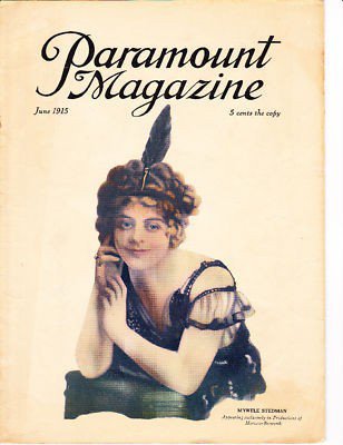 PARAMOUNT magazine side cover June 1915