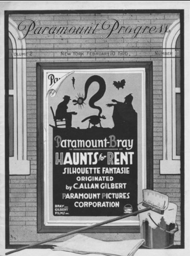 PARAMOUNT magazine side cover  Vol 2 10 February 1916