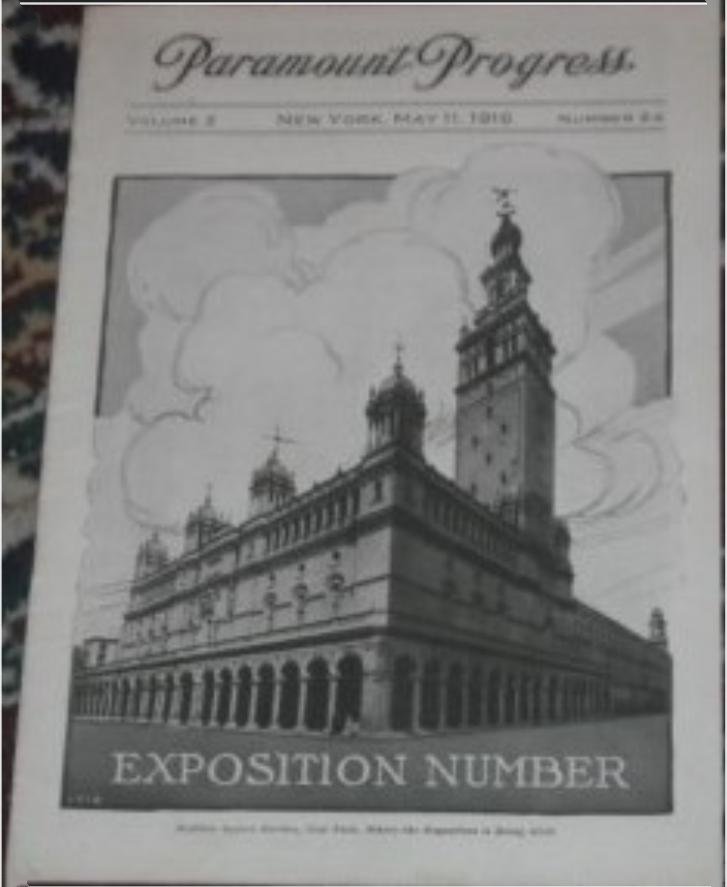 PARAMOUNT magazine side cover  Vol 2 No  24 15 June 1916