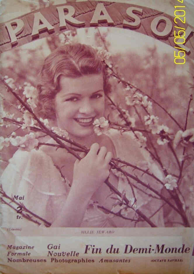 PARASOL magazine side cover Issue 3 May 1935