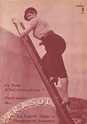 PARASOL magazine side cover Issue 5 July 1935