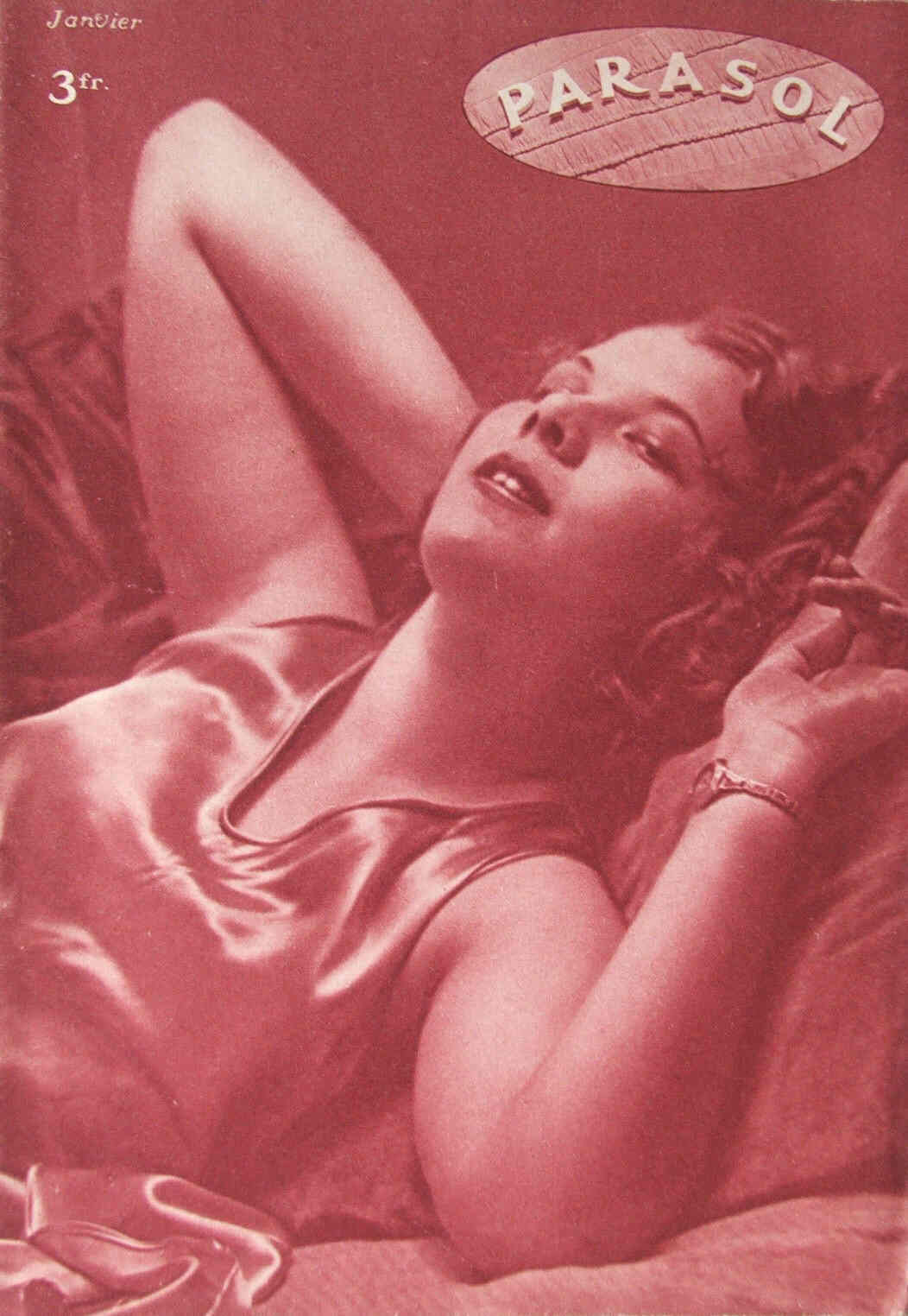 PARASOL magazine side cover Issue 11 January 1936