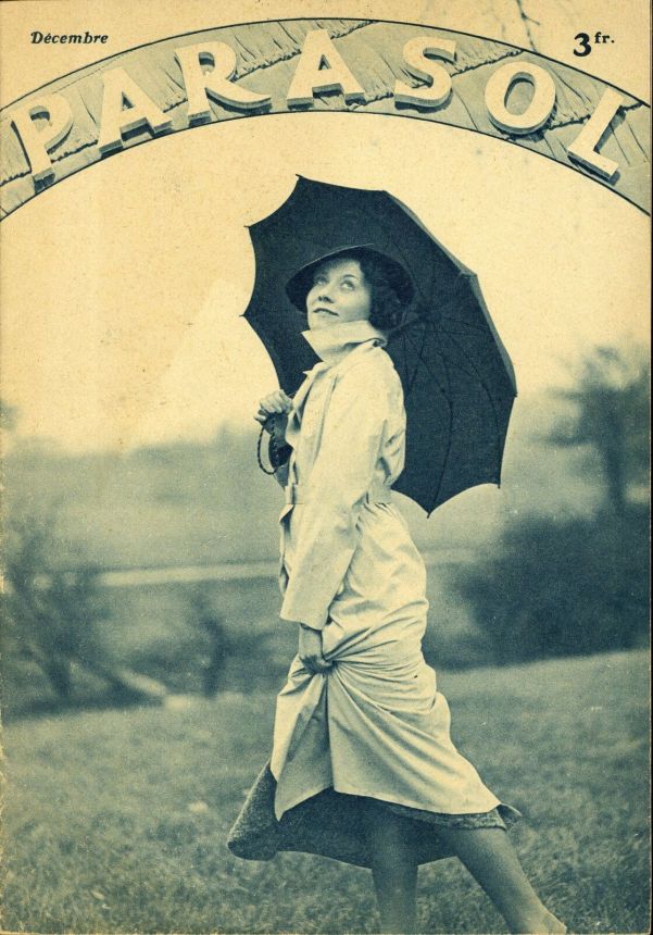 PARASOL magazine side cover Issue 10  December 1935