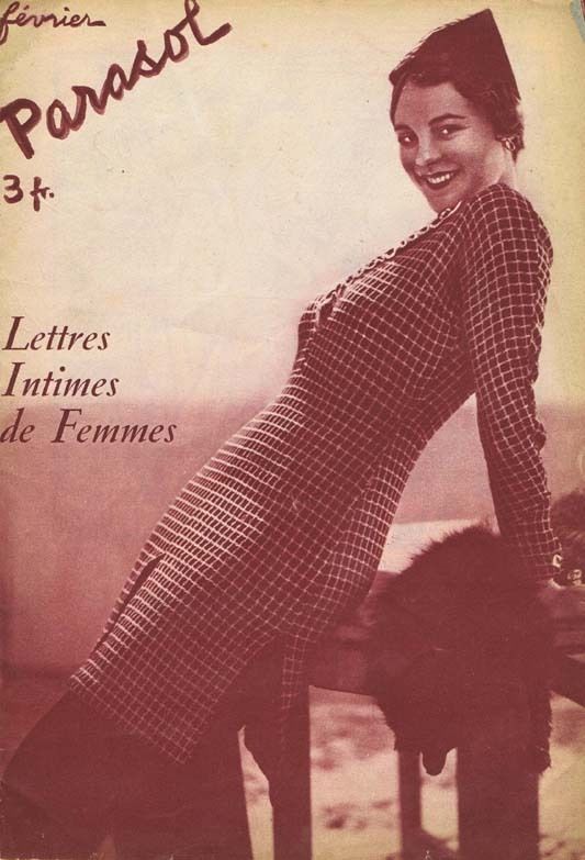 PARASOL magazine side cover Issue 12  February 1936