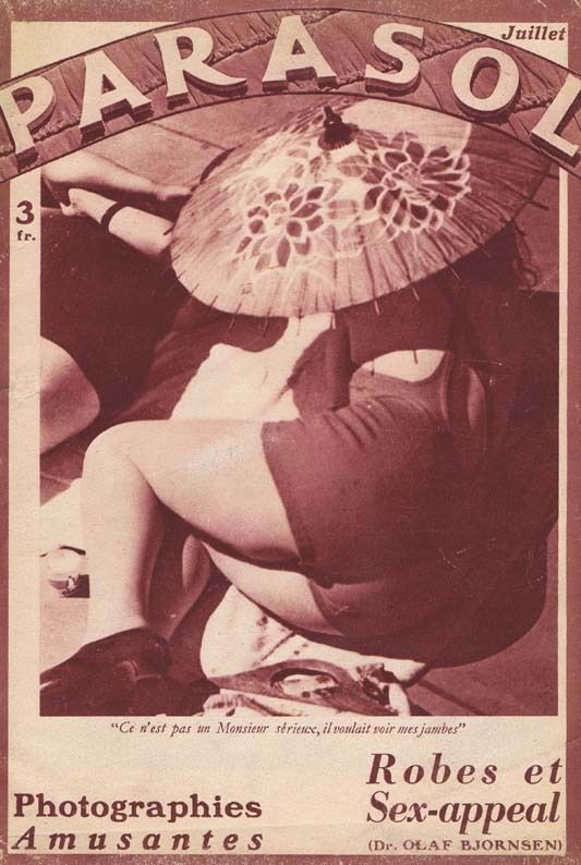 PARASOL magazine side cover Issue 17  July 1936