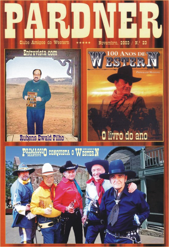 PARDNER magazine side cover Issue 23 November 2003