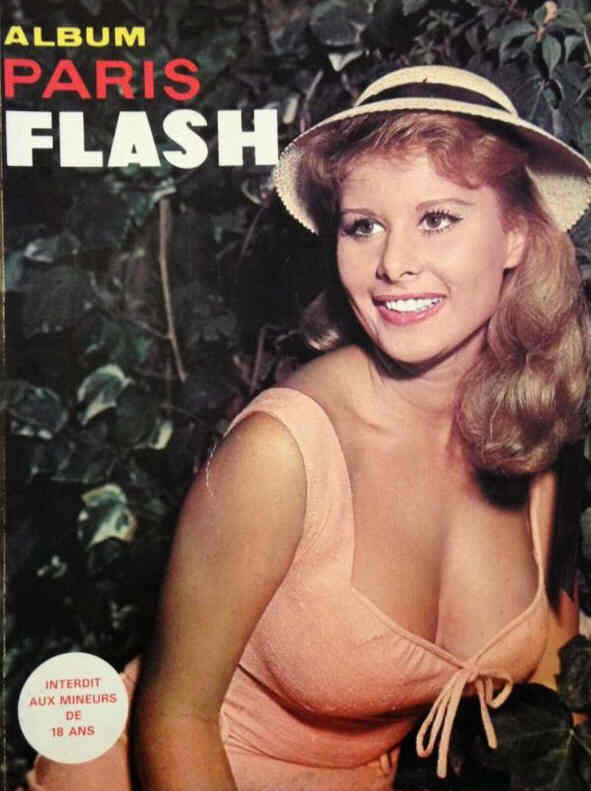 PARIS FLASH magazine side cover Issue 5   1966