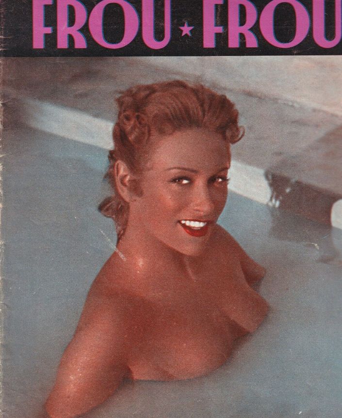 PARIS FROU FROU magazine cover Issue 3  1953