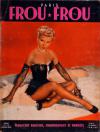 PARIS FROU FROU magazine side cover Issue 7  1953