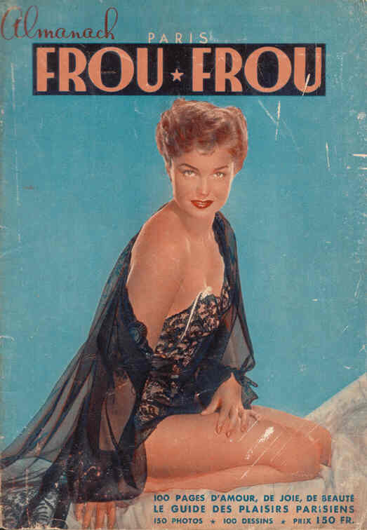 PARIS FROU FROU magazine cover  Almanac  1953