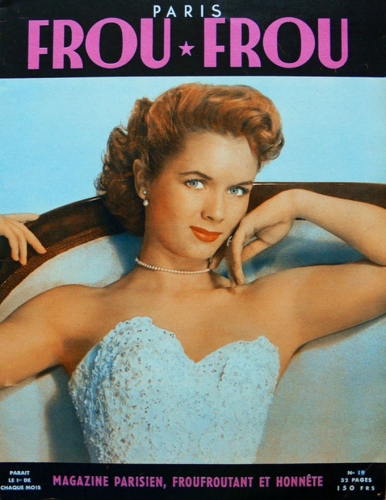 PARIS FROU FROU magazine cover Issue 19  1955
