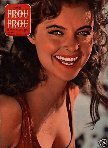 PARIS FROU FROU magazine cover Issue 46  1958
