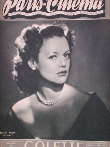 PARIS-CINEMA magazine side cover Issue 32 14 May 1946