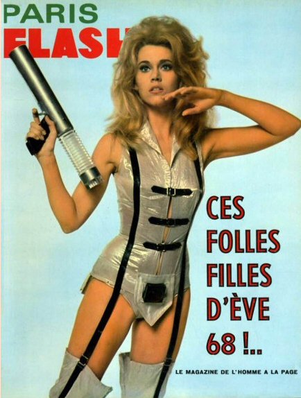 PARIS FLASH magazine side cover Issue 10   1966