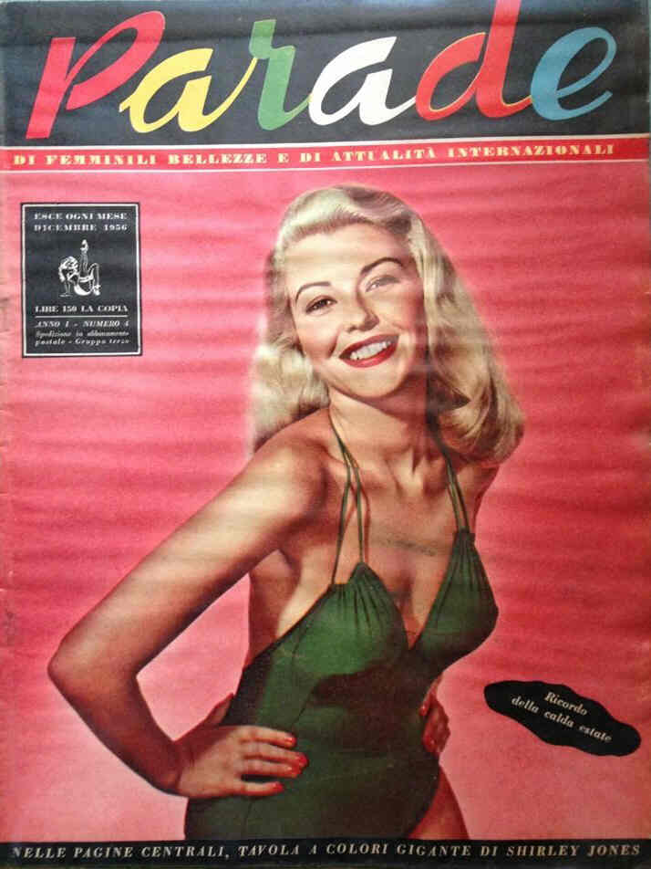 PARADE magazine side cover Issue 4 December 1956