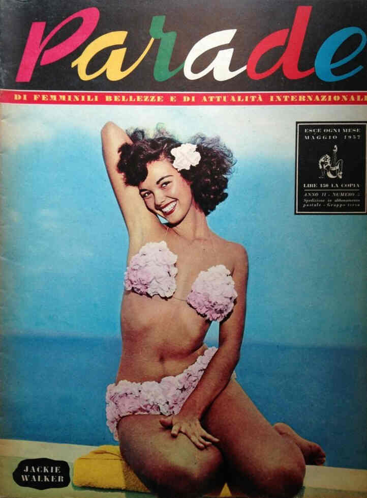 PARADE magazine side cover May 1957
