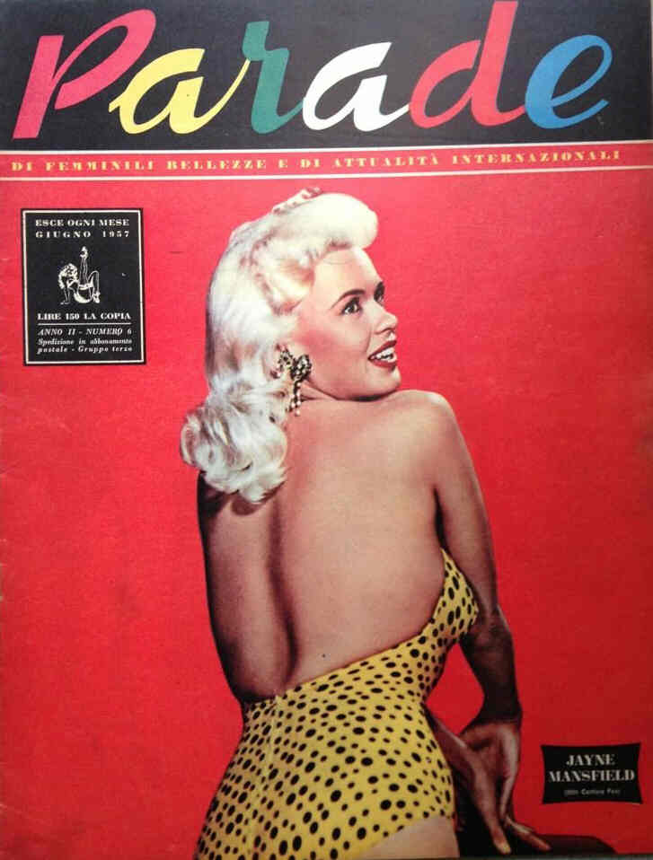 PARADE magazine side cover June 1957