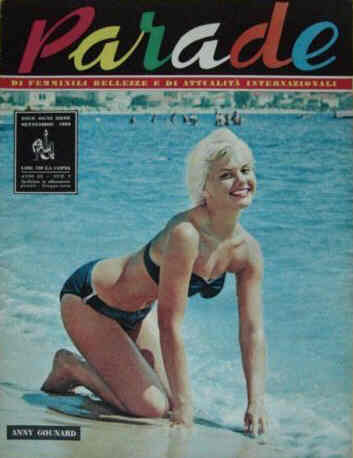 PARADE magazine side cover September 1958