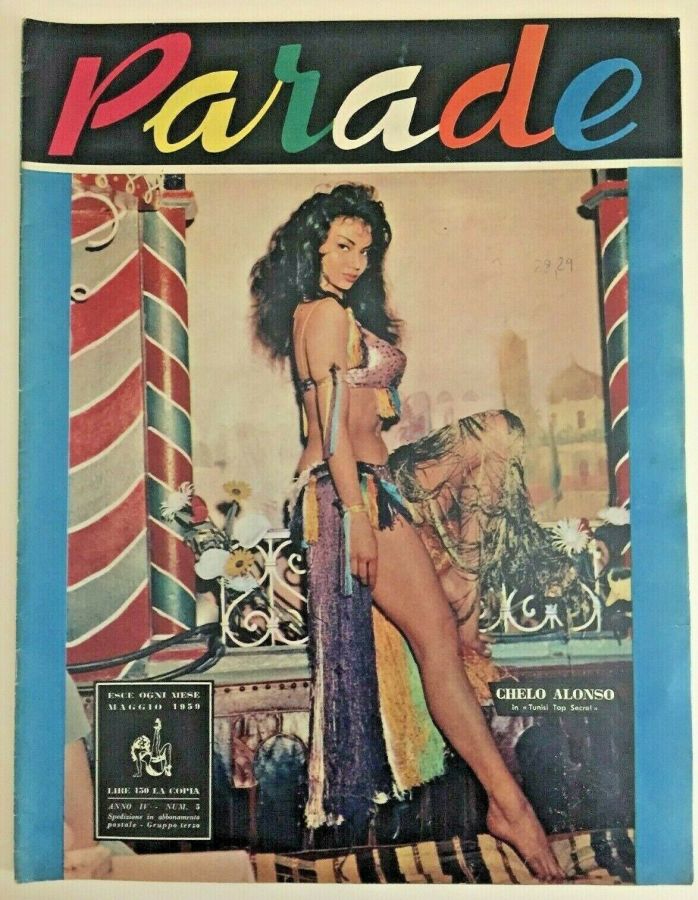 PARADE magazine side cover May 1959