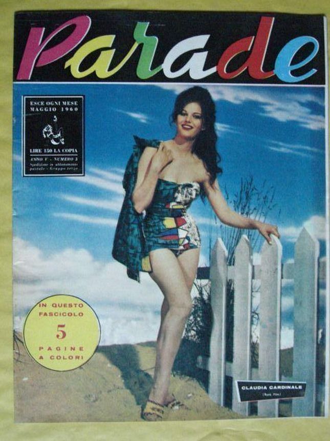 PARADE magazine side cover May 1960