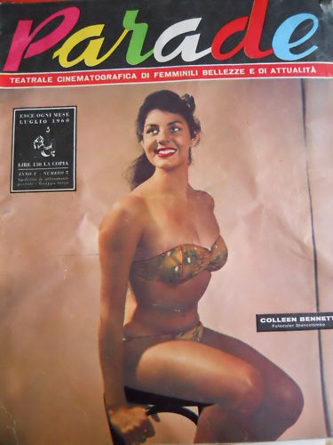PARADE magazine side cover July 1960
