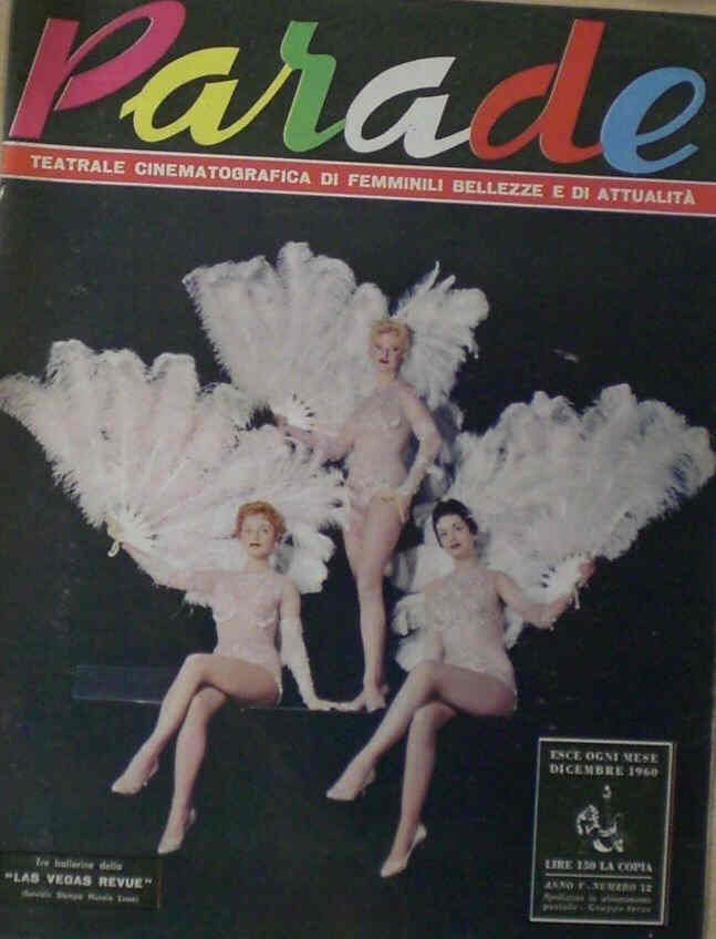 PARADE magazine side cover December 1960