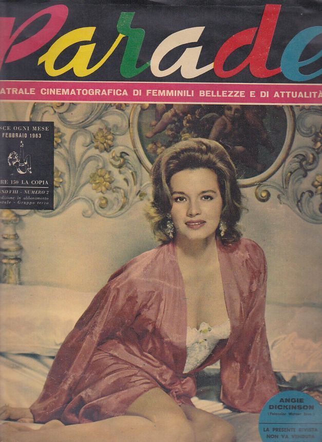 PARADE magazine side cover February 1963