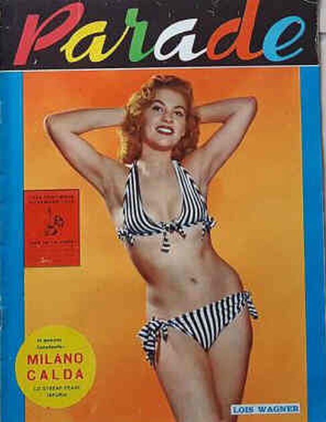 PARADE magazine side cover  November 1959
