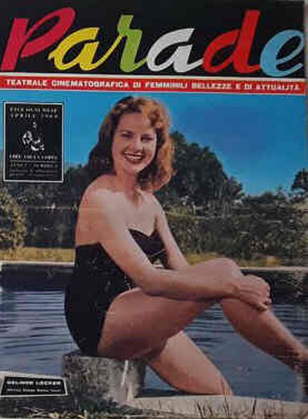 PARADE magazine side cover  April 1960