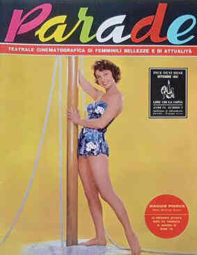 PARADE magazine side cover  September 1961